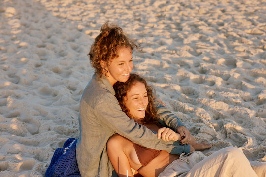 Warm Hug on Barra Beach Sand