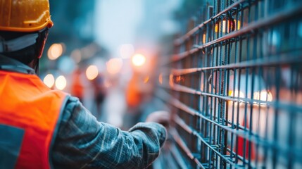 Construction worker reinforcement