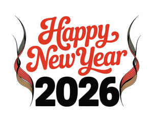 Happy new year 2026 text