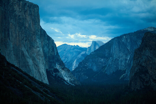 The Sierra Nevada mountains