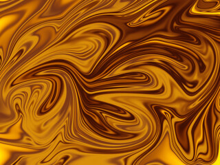 abstract golden liquid  background