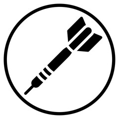 dart glyph icon