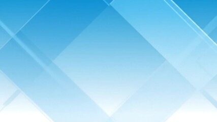 Dynamic light blue abstract digital backdrop featuring overlapping transparent geometric elements ideal for modern tech presentations - Powered by Adobe