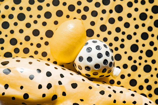 Lemon and polka dots 