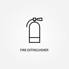 fire extinguisher icon symbol illustration vector eps10 logo template design pattern seamless bright minimal design flat design realistic style simple design modern design