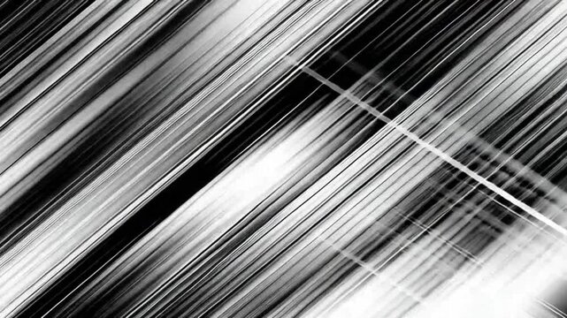 Streaks of light create stark contrast