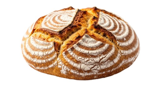 Freshly Baked Pastry with Icing Sugar.