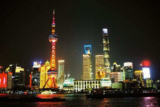 Shanghai the bund cityscape