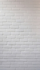 Naklejka premium white brick wall background