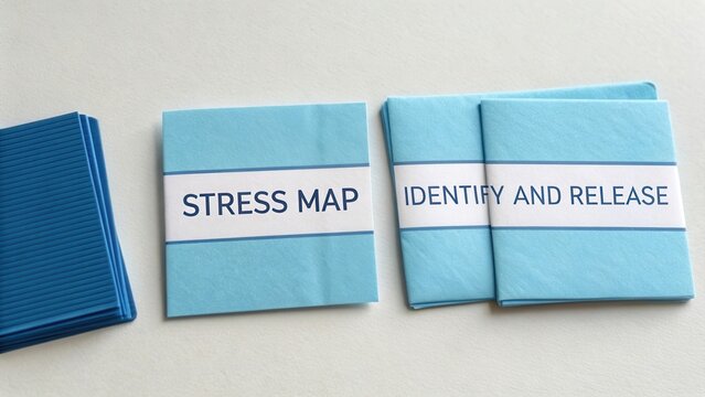 Stress Map and Identify and Release Manual for Effective Stress Management Techniques and Strategies in Personal Development