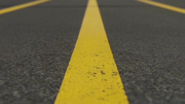 Caution yellow warning lines - Caution tape