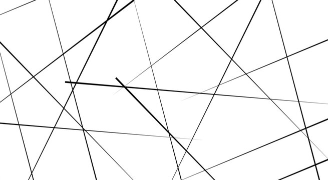 Abstract white background with random black lines, Metal grid isolated on the white background. nervures de Feuillet mores.