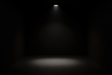 Obraz premium The Black Spotlight