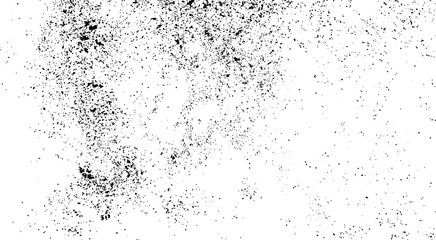 Grunge dirty texture background overlay. Rough black and white texture vector. Distressed overlay texture. 