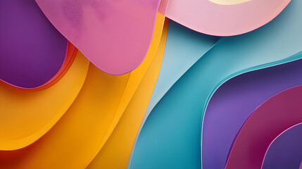 Stunning abstract color blend with vibrant waves bringing a modern, elegant design ideal for backgrounds and creative projects with stylish aesthetics