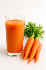 fresh carrot juice