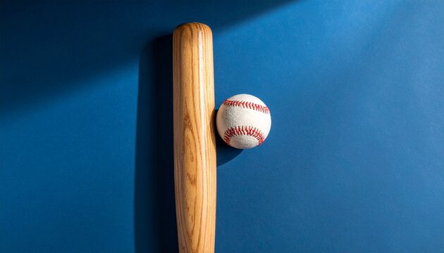編み糸で作られた野球バットとボールを、マットなナチュラルオーク木面に並べた静物写真。
柔らかな朝の自然光が優しい影を作り、手仕事の温度感と落ち着いた空気を演出。
背景はソフトなクリームベージュで、広いネガティブスペースを確保。
スポーツブランド、教育、インテリア広告、季節キャンペーンに最適。