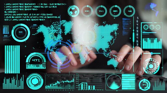 Connection network visualization showing global connection, network communication, digital connection analytic. Connect networks tool support real-time insight and improve connection system. Thunk - Powered by Adobe