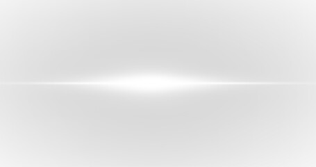 White horizontal beam shines with radiant clarity and subtle flare highlights. The glowing stripe forms a strong digital accent of light. Perfect for tech overlays and UI design PNG