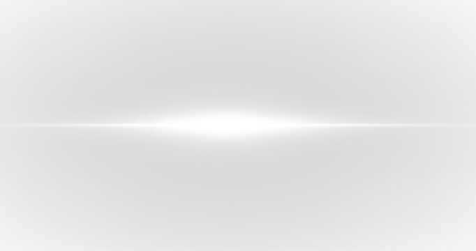 White horizontal beam shines with radiant clarity and subtle flare highlights. The glowing stripe forms a strong digital accent of light. Perfect for tech overlays and UI design PNG