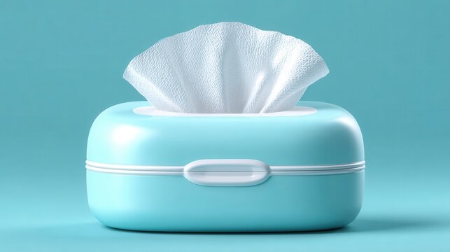 A modern recyclable package presents waterless cleaning wipes offe a quick and convenient way to clean surfaces with a gentle, effective solution every time.