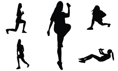 Women Workout Silhouette Collection