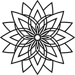 Abstract geometric seamless pattern in Arabesque style. Vector ornamental lines texture, elegant floral lattice, mesh. Traditional luxury background. Elegant gold and white ornament, repeat design