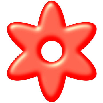 red flower