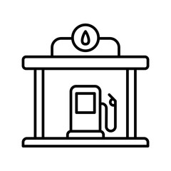 Gas Station Icon