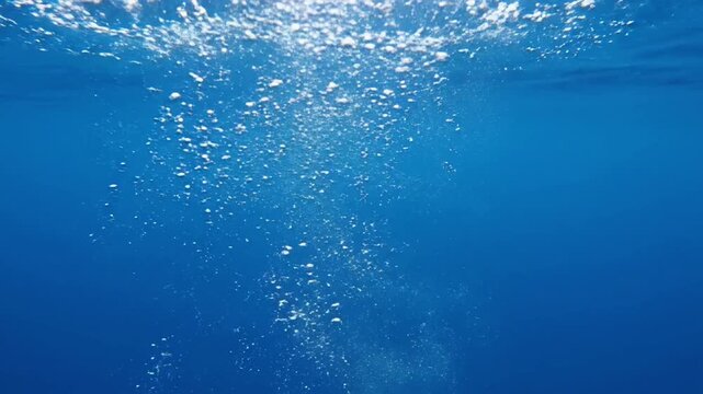 Luminous Interaction with Aquatic Light: Illustrate the captivating interplay of natural light refracting and reflecting off the bubble surfaces, creating shimmering highlights and a translucent, ethe