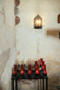 Prayer Candles San Antonio Missions National Historic Park, Texas