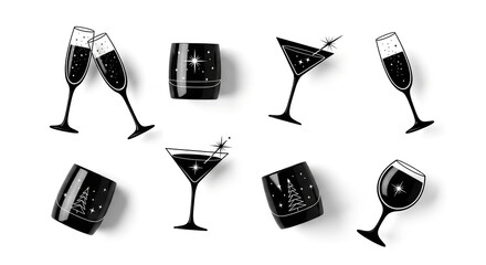 Festive Christmas Elements Collection.