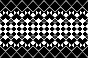 Ethnic seamless, Native patterns with simple shapes. Tribal and ethnic fabrics. Simple geometric pattern elements are best used in design, textile printing.