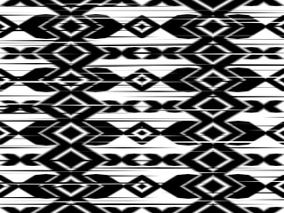 Ethnic seamless, Ikat patterns with simple shapes. Tribal and ethnic fabrics. Simple geometric pattern elements are best used in design, textile printing.