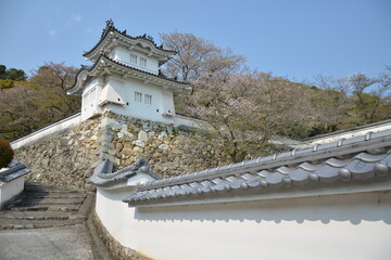 龍野城の外観風景