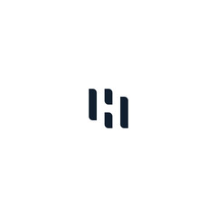monogram letter H logo