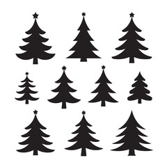 Minimal Christmas Tree Icons