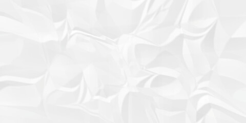 White crease billboard paper rough obsolete wrinkle. Cardboard paper white crumpled satin fabric ripped cloth decoration background	
