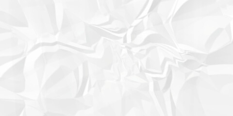 White crease billboard paper rough obsolete wrinkle. Cardboard paper white crumpled satin fabric ripped cloth decoration background	
