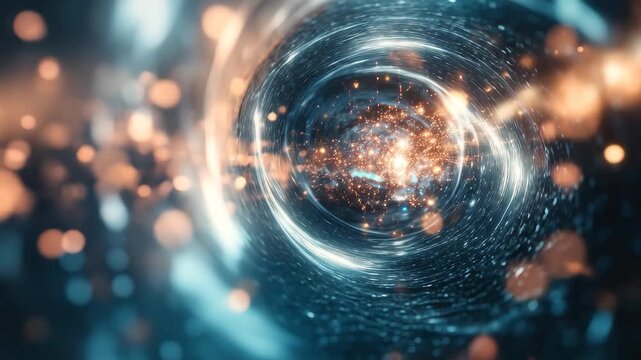Excitation of Proton Neutron and Electron Particles in a Colorful Quantum Environment, Proton, neutron and electron particles getting excited in a particle accelerator