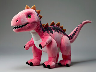 dinosaur toy , pink dinosaur doll