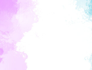 Soft watercolor brush strokes in pastel pink and purple hues creating a dreamy abstract texture isolated on transparent background