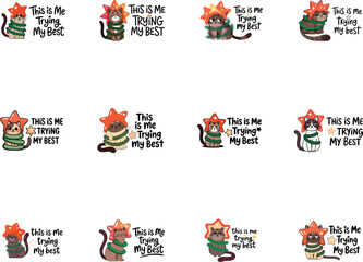 Trying My Best, Christmas Cat