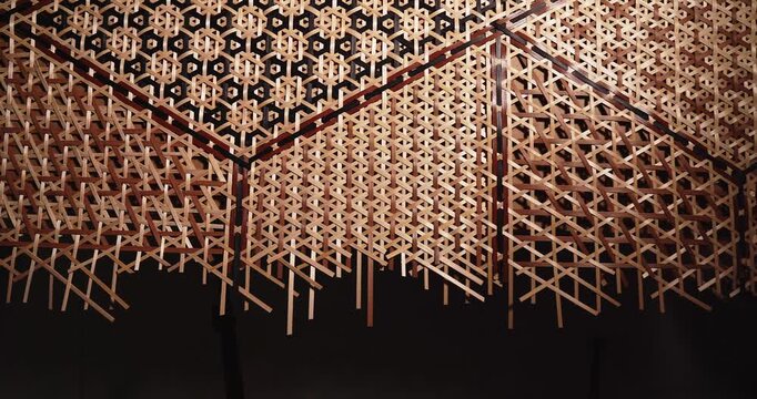 Traditional Bamboo Weaving Pattern - Intangible Cultural Heritage