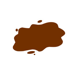 Chocolate splash vector 