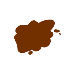 Chocolate splash vector 