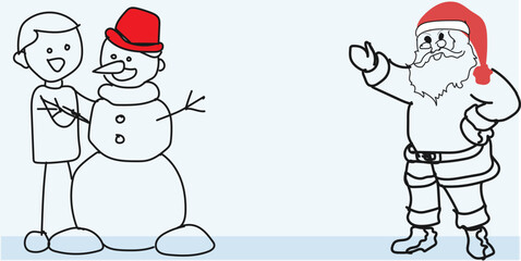 child hugged the snowman tight, its carrot nose and red hat glowing with holiday cheer