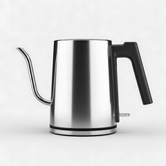 Modern stainless steel electric gooseneck kettle for pour over coffee