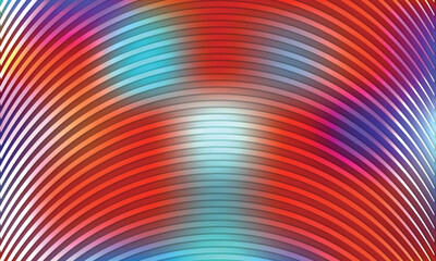 Colorful radial waves abstract pattern with bright gradient glow.