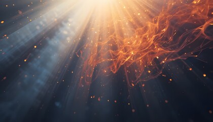 Colorful blooming Texas wildflowers creating a vibrant natural landscape perfect for springtime decorative design themes